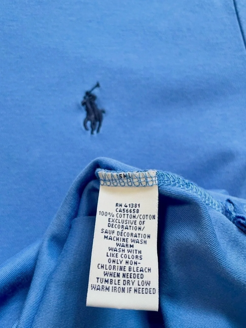 Polo Ralph Lauren Men’s Blue Polo Shirt XL